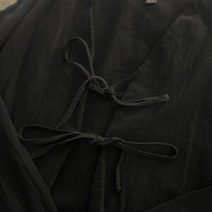SHEIN Black Textured Jacket